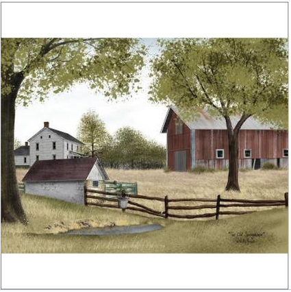 Billy Jacobs The Old Springhouse 12" x 16" Canvas Print