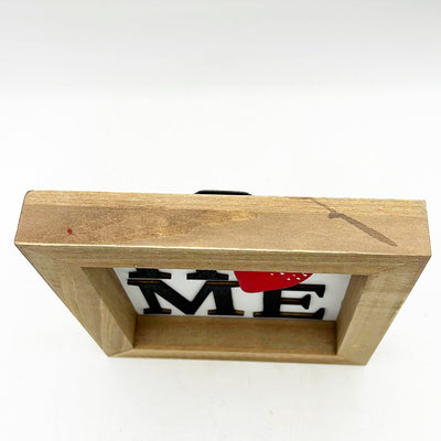 Home Strawberry 6.25" Box Sign