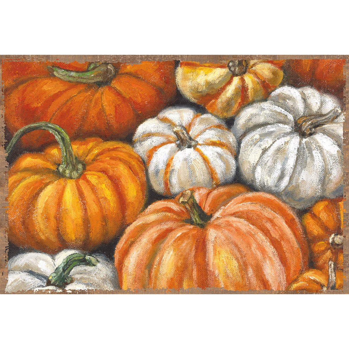 Pumpkins Paper Placemat Pad 24 Sheets