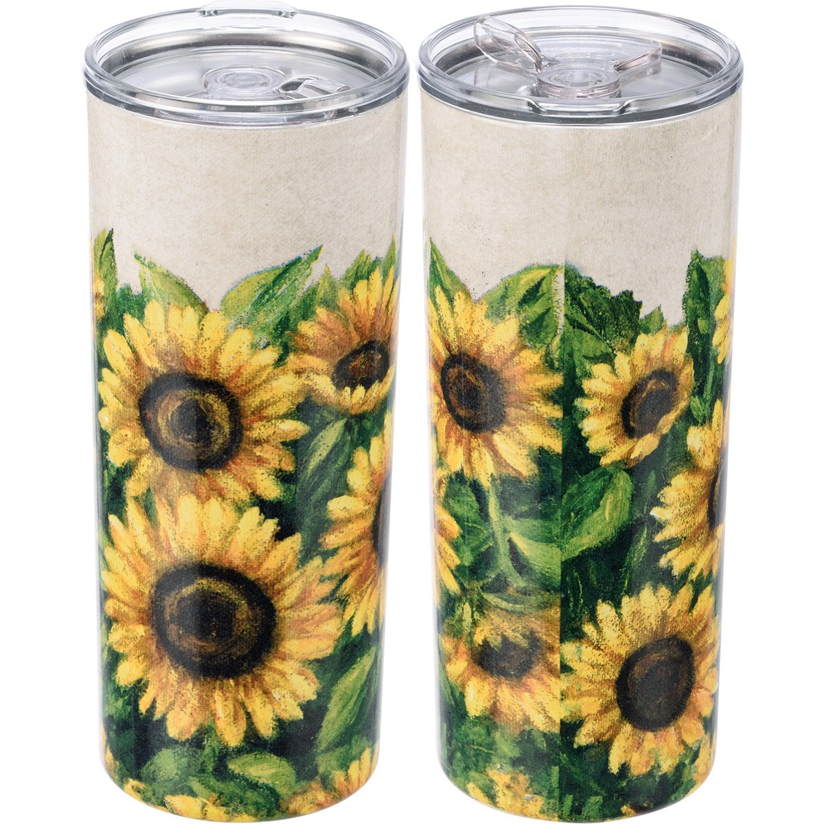 Field of Sunflowers Insulated 20 oz Coffee Tumbler