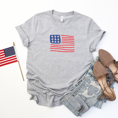 🔥 Rustic American Flag Cozy T-Shirt