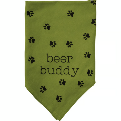 Here For the Beer Buddy Large Pet Bandana