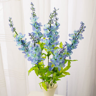 HAPPY BIRTHDAY🎂 Surprise Me Sale 🤭 💙 Blue Delphinium 22" Faux Floral Stem