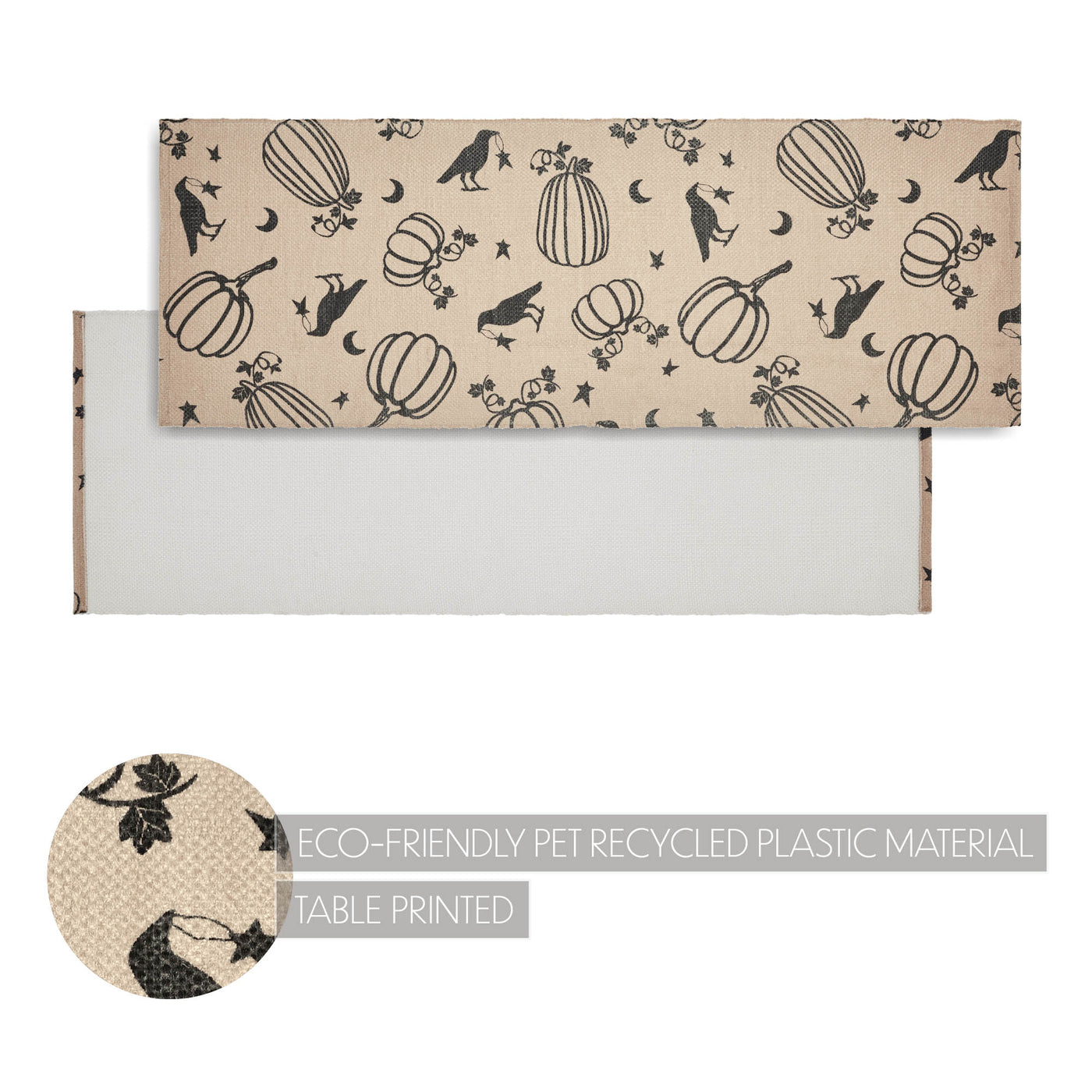 Raven Harvest Indoor/Outdoor Rug 17" x 48"