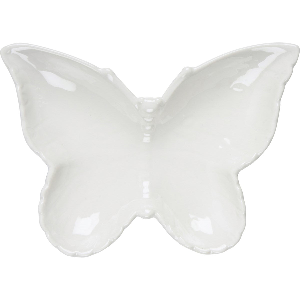 Butterfly Ceramic Trinket Tray