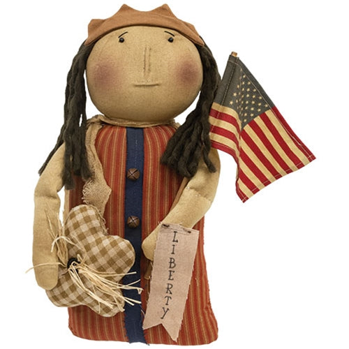 💙 Liberty Americana Fabric Doll