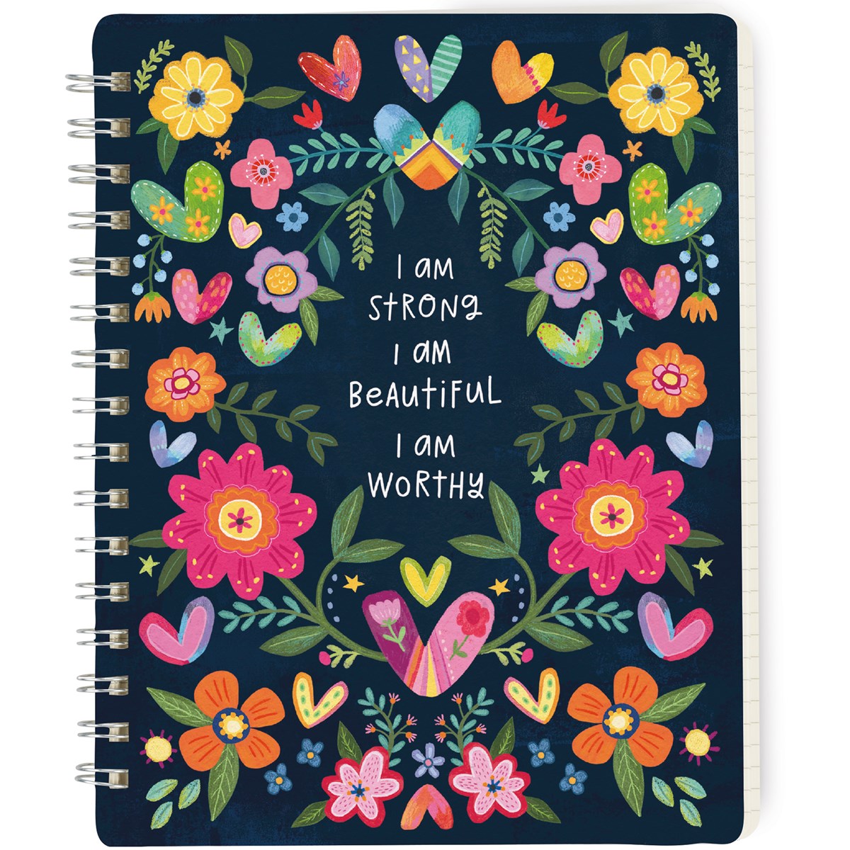 I Am Strong Spiral Notebook Journal