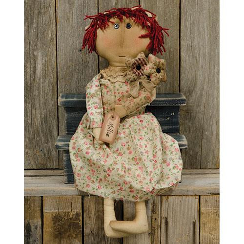 Millie the Rag Doll Primitive Raggedy Ann Doll