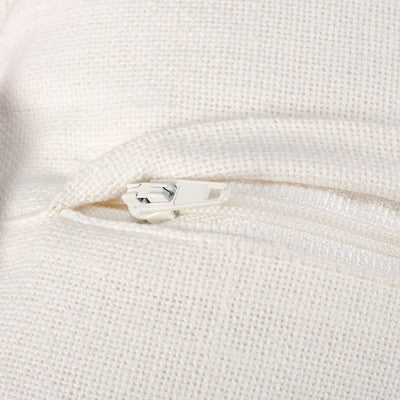 Crochet Daisies 16" Accent Pillow