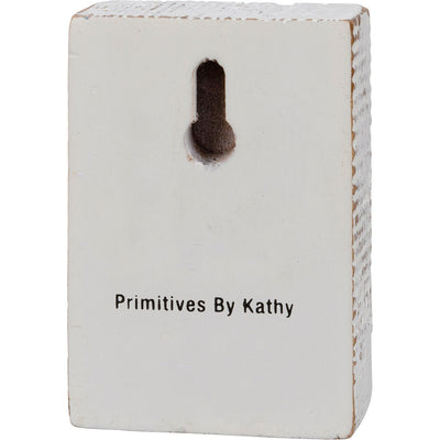 Seagulls At The Beach 3" Mini Block Sign