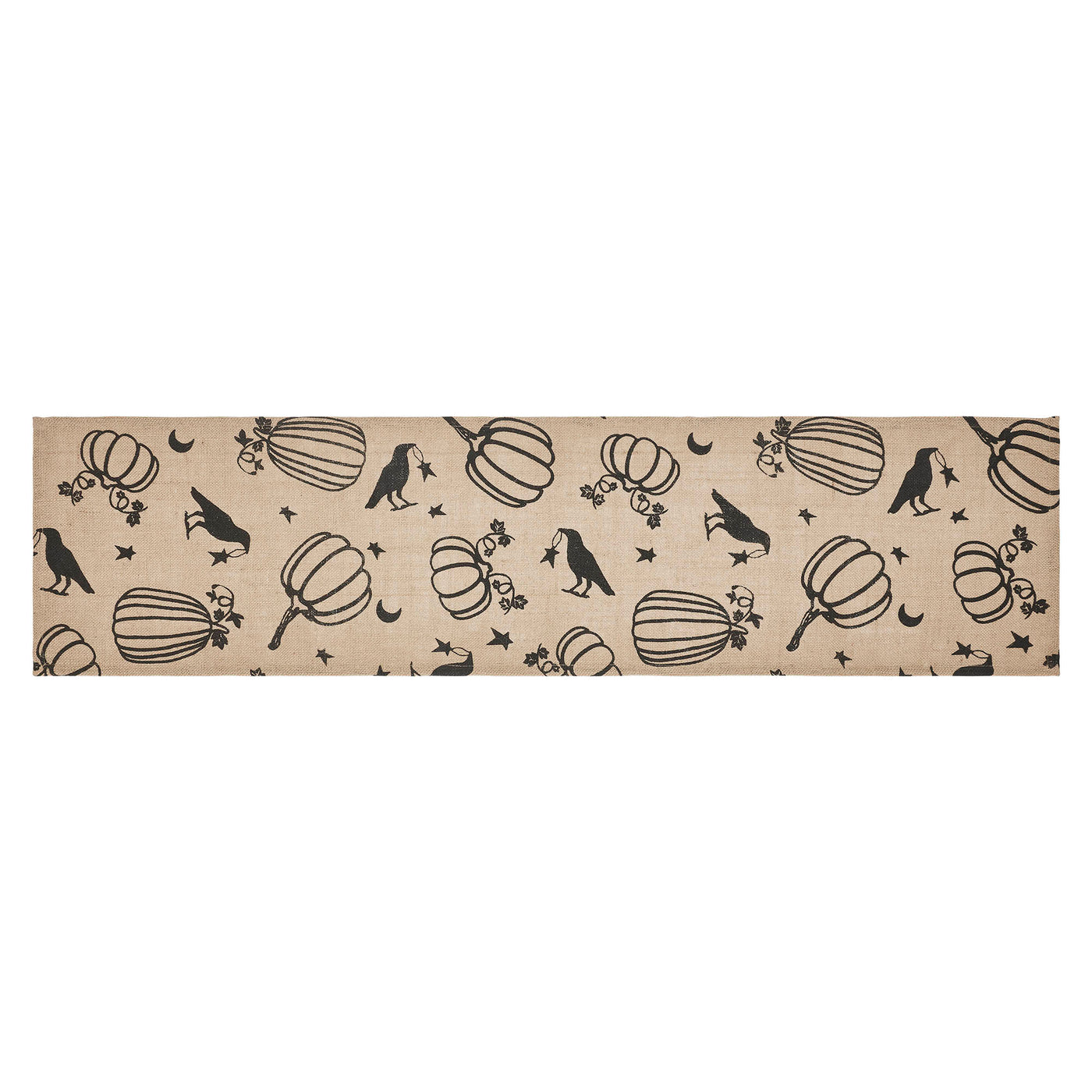 Raven Harvest Burlap Jute 48" Table Runner