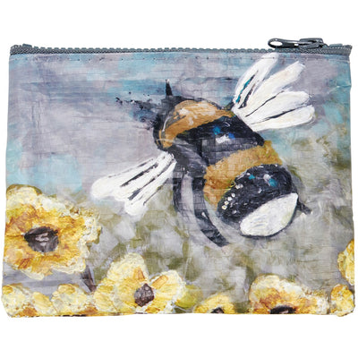 Bumblebee Zipper Recycled Plastic Wallet