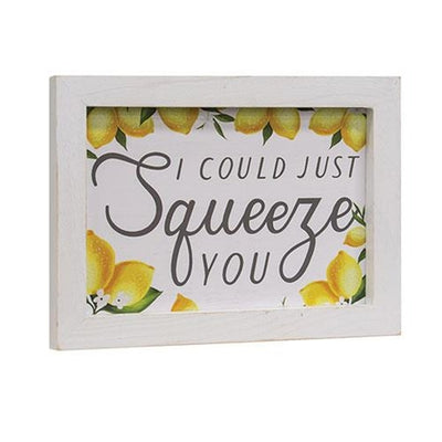 I Could Just Squeeze You 6" Framed Sign