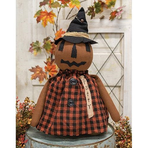 Patty the Halloween Party Fabric Doll