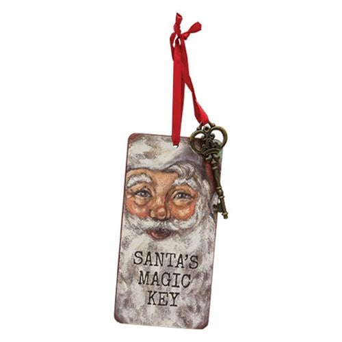 💙 Santa's Magic Key Ornament