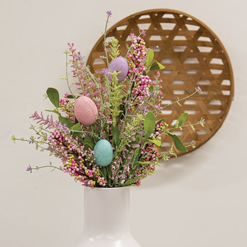 Easter Egg Hunt 22" Faux Floral Bush
