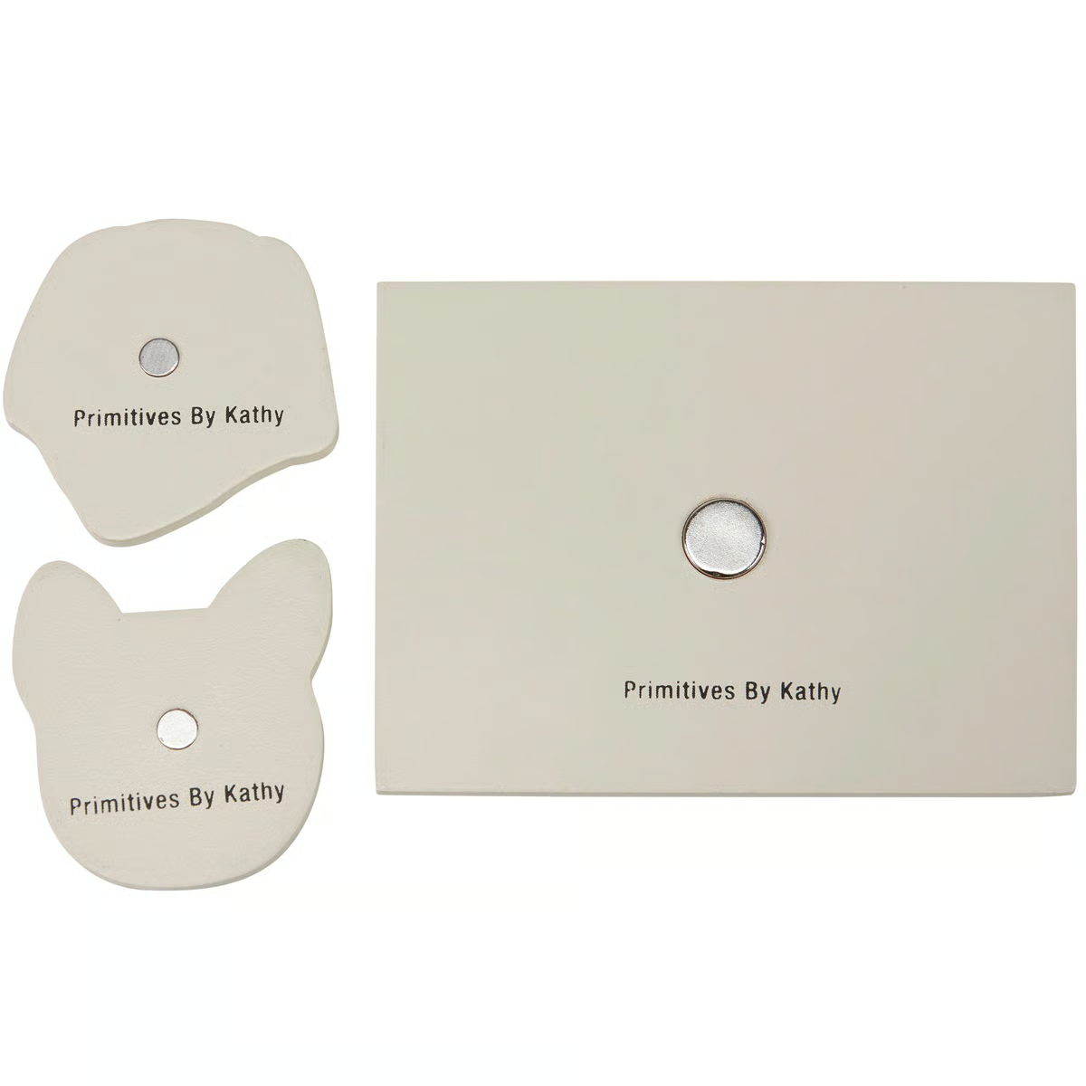 Dogs Welcome People Tolerated Magnet Set