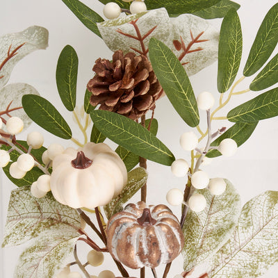 Harvest Branch Pumpkins 26" Faux Foliage Pick