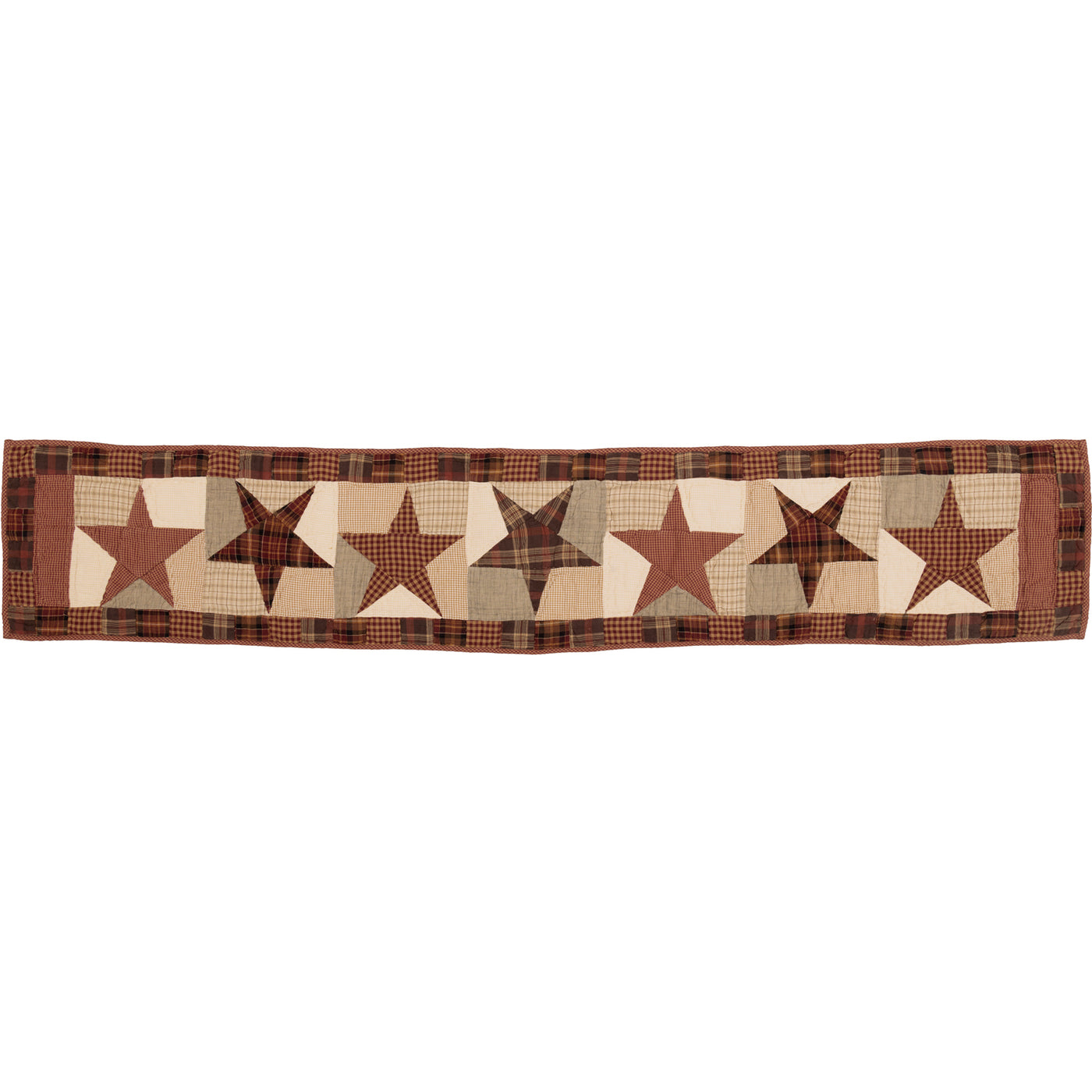 Abilene Star Quilted 72" Table Runner