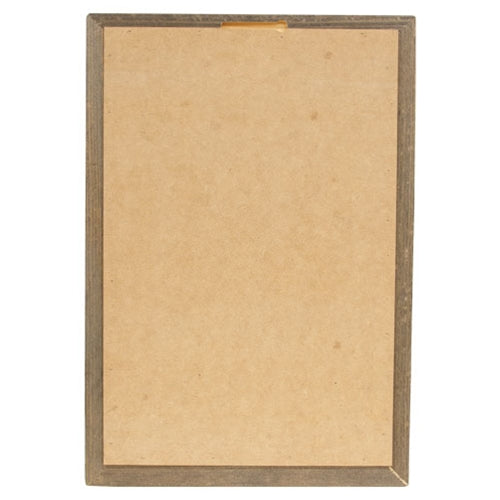 Santa At the Window Merry Christmas 18" Framed Print