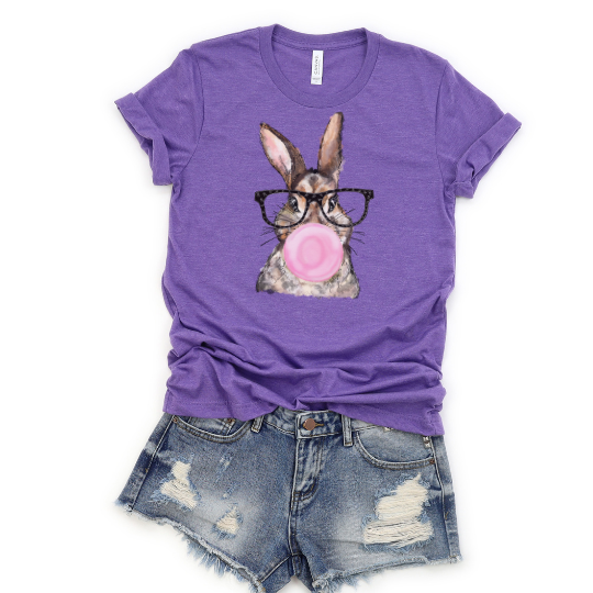 🔥 DAY 3 🐇🐥 20 DAYS OF BUNNIES + CHICKS Bubblegum Fun Bunny Cozy T-Shirt