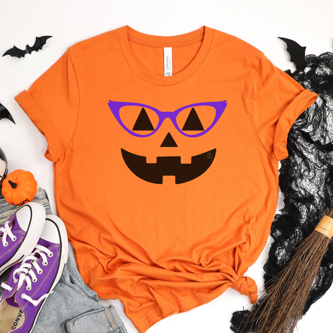 💙 Happy Jack O' Lantern Halloween Cozy T-Shirt