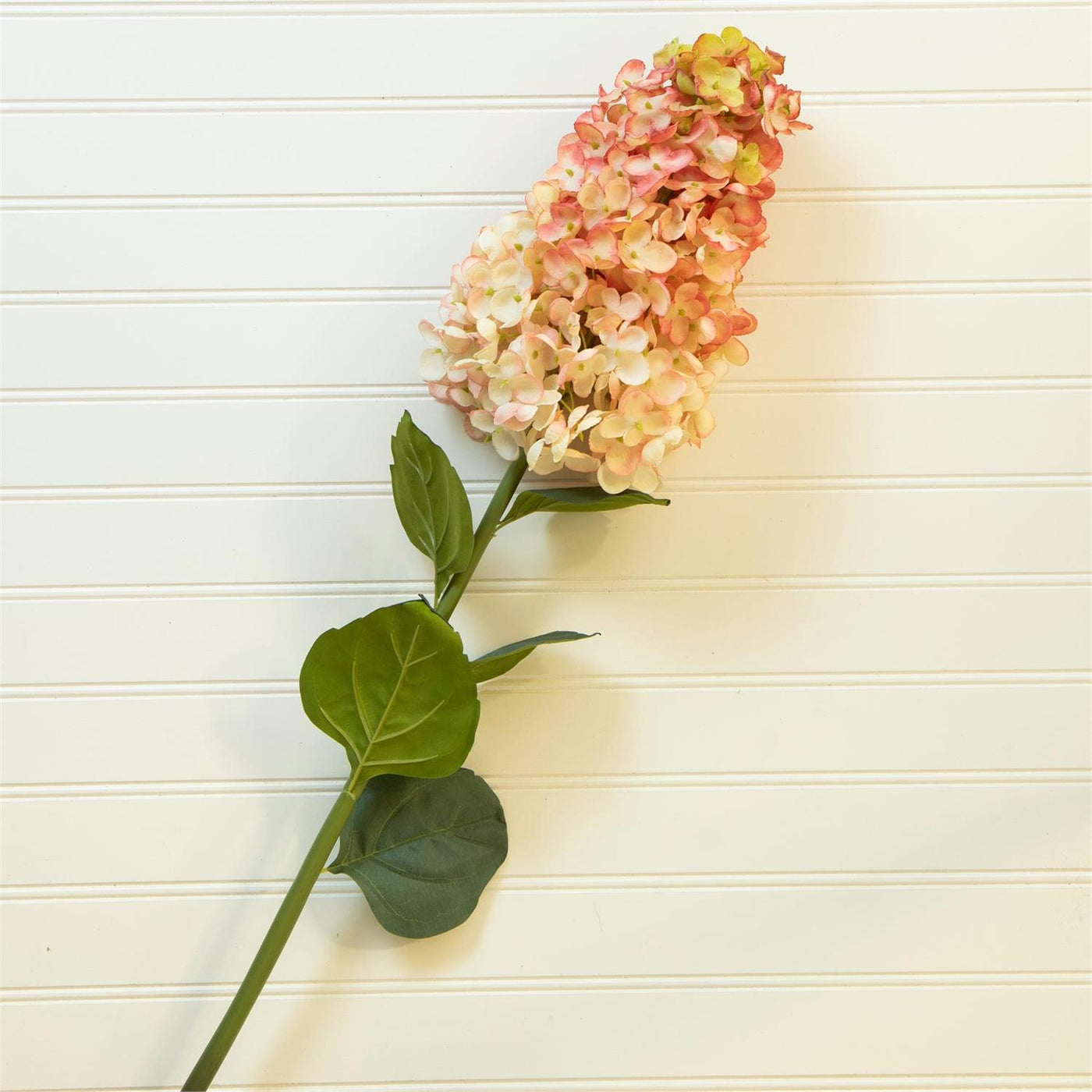 Pink Cone Hydrangea 56" Faux Floral Stem