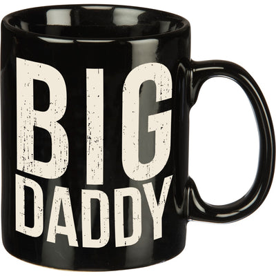 Big Daddy 20 oz Black and White Mug