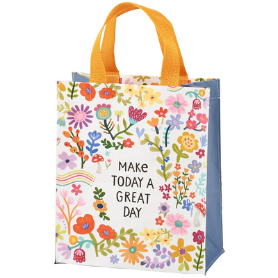 Make Today A Great Day Daily Reusable Market Tote Bag