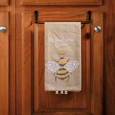 It's Good To Be Queen Bee Kitchen Towel