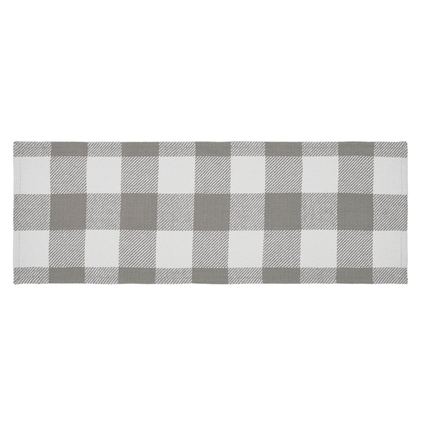 Annie Buffalo Check Grey 36" Table Runner