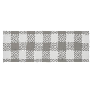 Annie Buffalo Check Grey 36" Table Runner