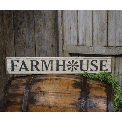 Farmhouse Distressed 24" Barnwood Sign