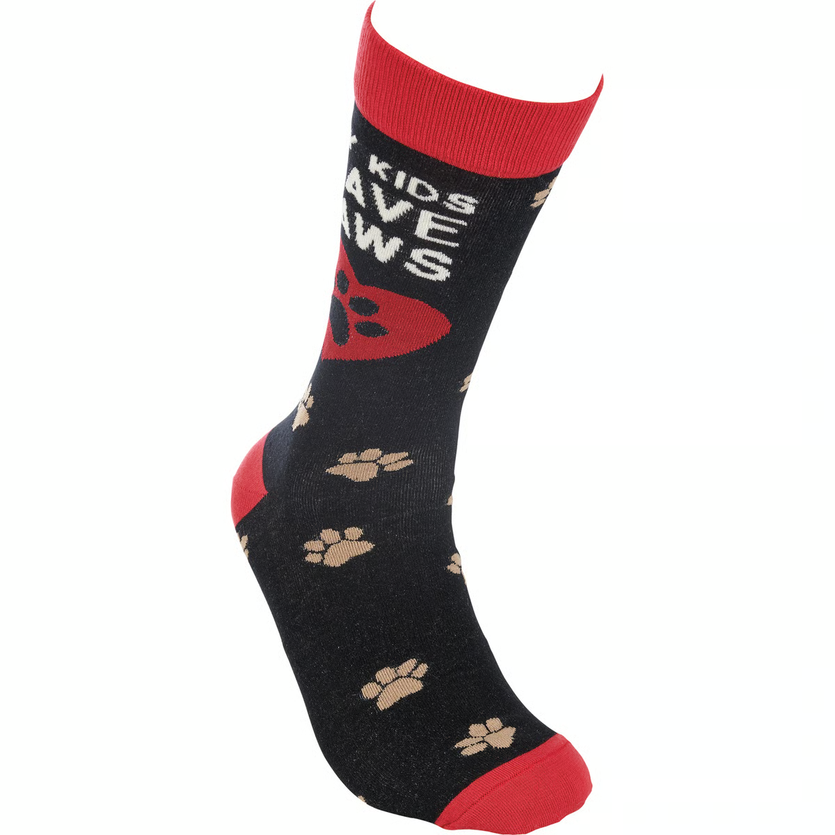 My Kids Have Paws Fun Novelty Socks