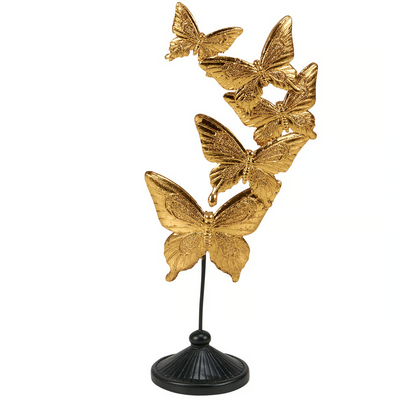 Golden Butterflies Tabletop Figurine