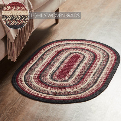 Connell Jute Oval Rug 24" x 36"