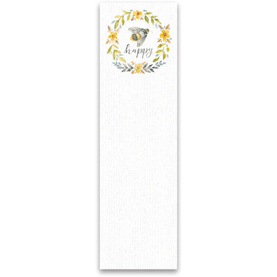 Bee Happy List Pad Magnetic