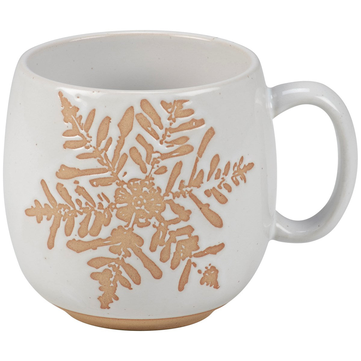 Natural Snowflake Cozy Mug 18 oz