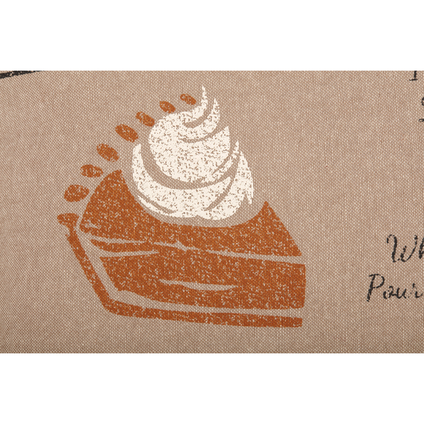 Pumpkin Pie Recipe Pillow 14'' x 22''