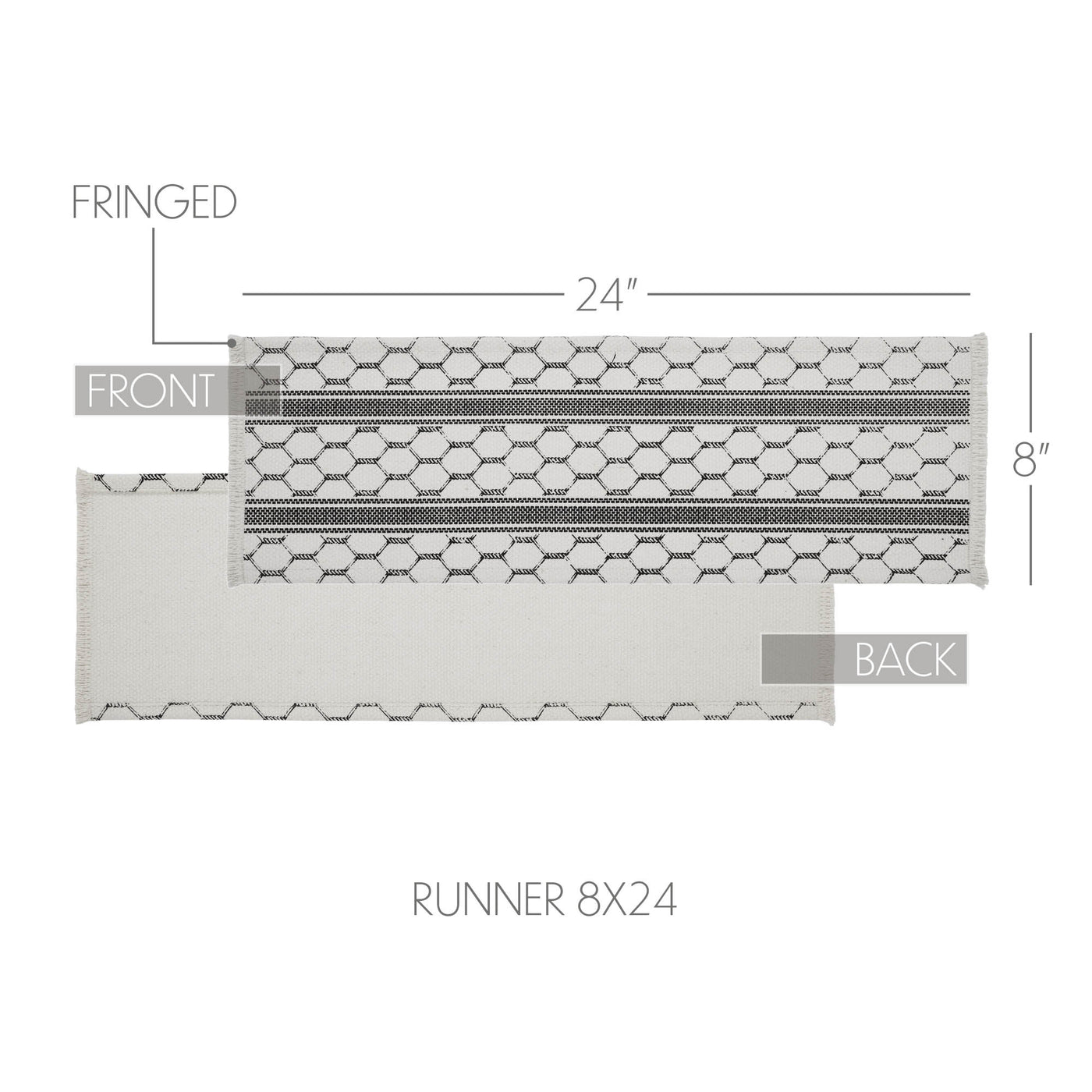 Down Home 24" Table Runner