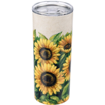 Field of Sunflowers Insulated 20 oz Coffee Tumbler