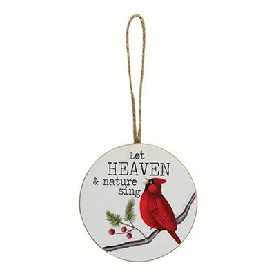 💙 Cardinal Ornament Let Heaven and Nature Sing