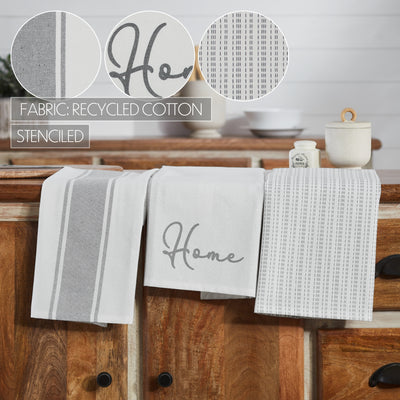 Set of 3 Farmhouse Home Decorative Tea Towels