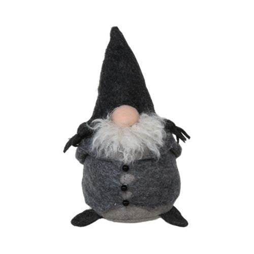 💙 Soft Grey Gnome 6.5" H