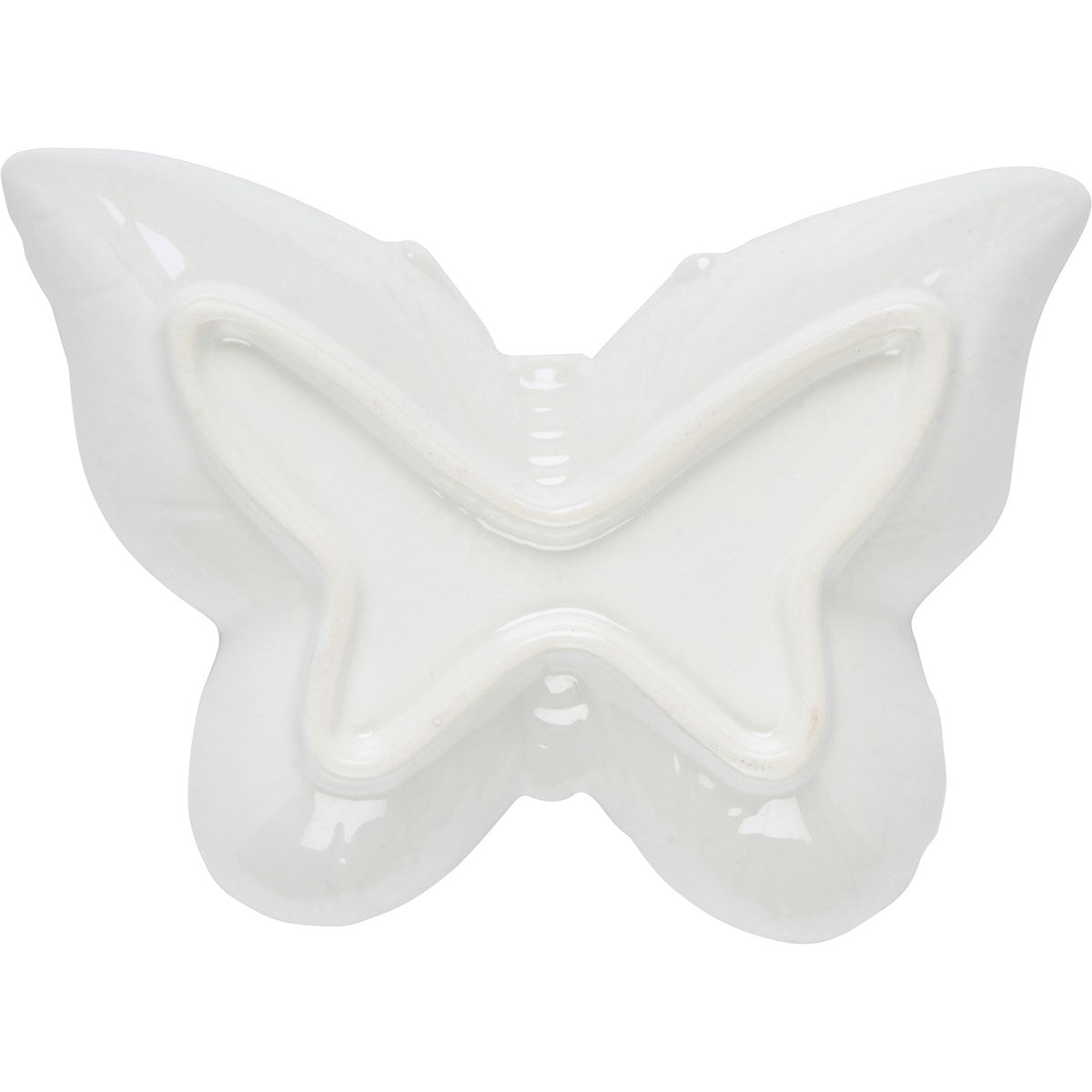Butterfly Ceramic Trinket Tray