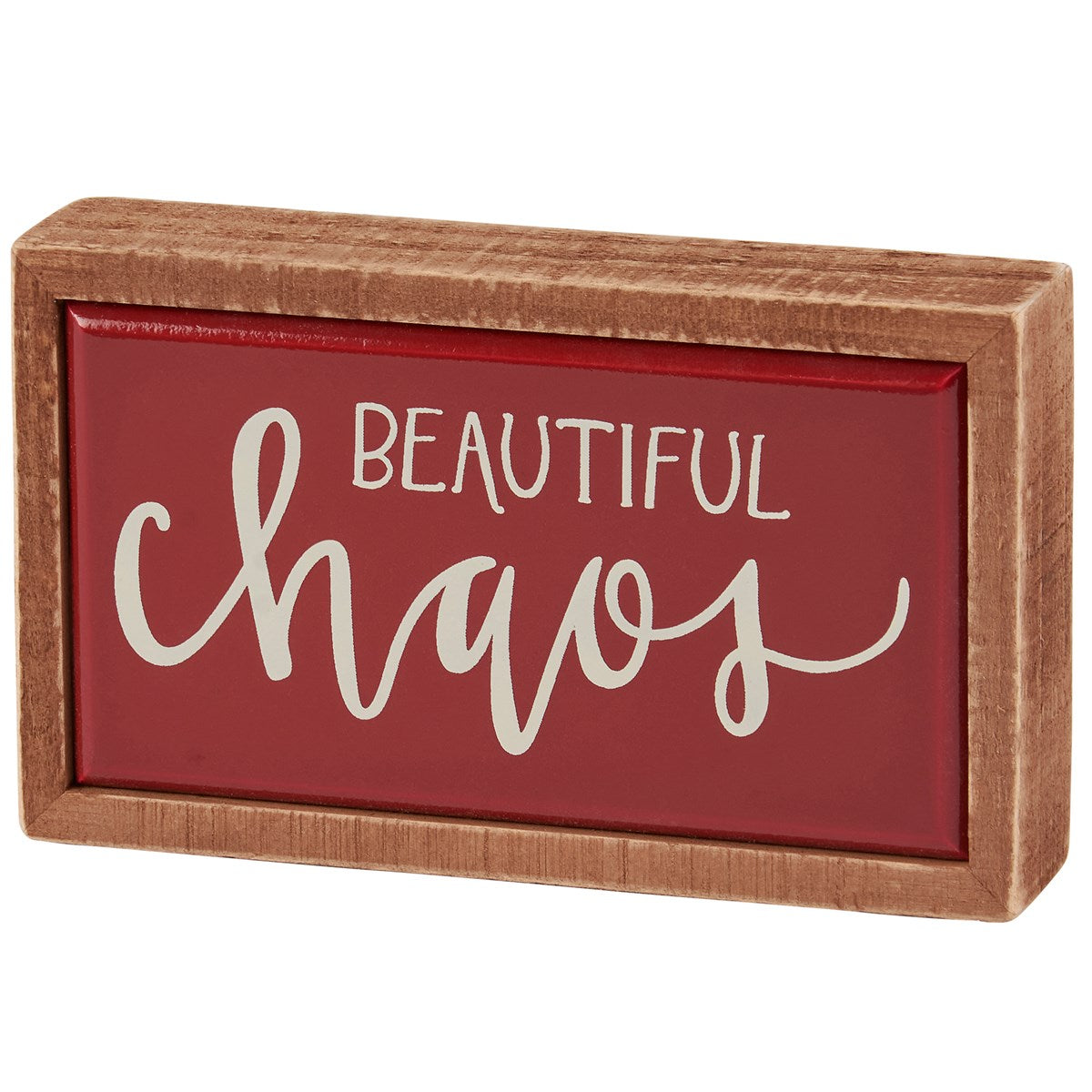 Beautiful Chaos 5" Mini Box Sign