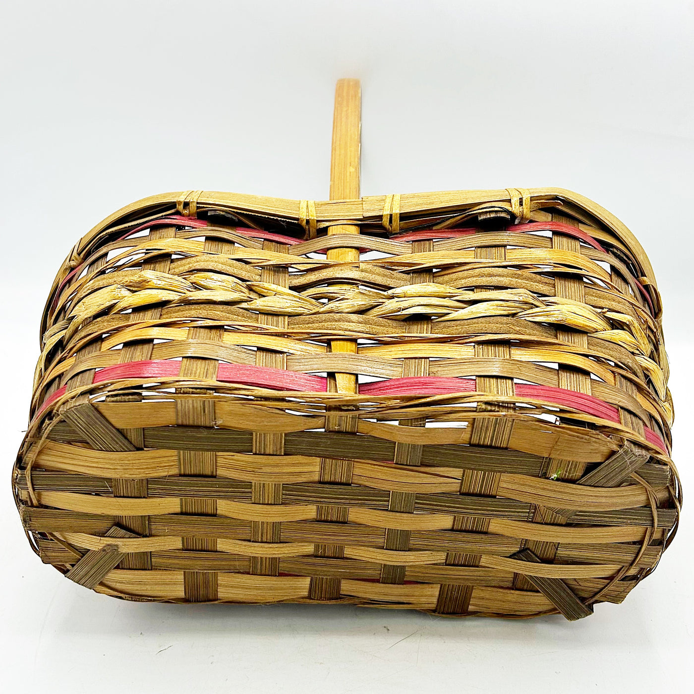 ⚡LABOR DAY WEEKEND Double Section Wicker Basket with Handle