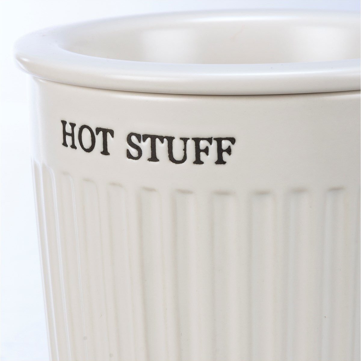 Hot Stuff Dip Warmer Ridged Ceramic