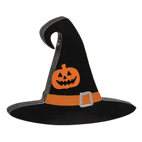 💙 Jack O Lantern Witch Hat Small Chunky Sitter