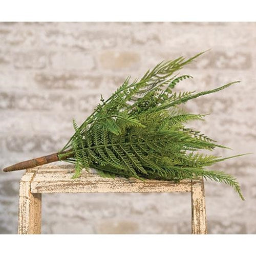 Deer Fern 16" Faux Foliage Bush